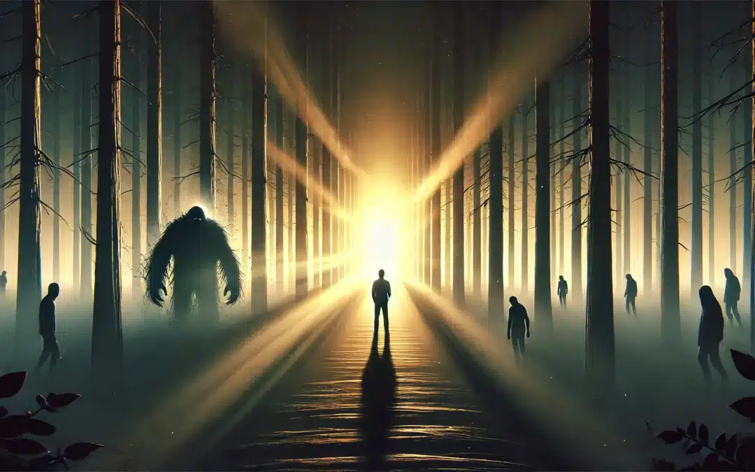 What We Run From Pursues Us. What We Face Transforms Us.