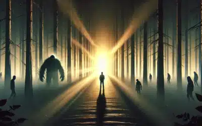 What We Run From Pursues Us. What We Face Transforms Us.