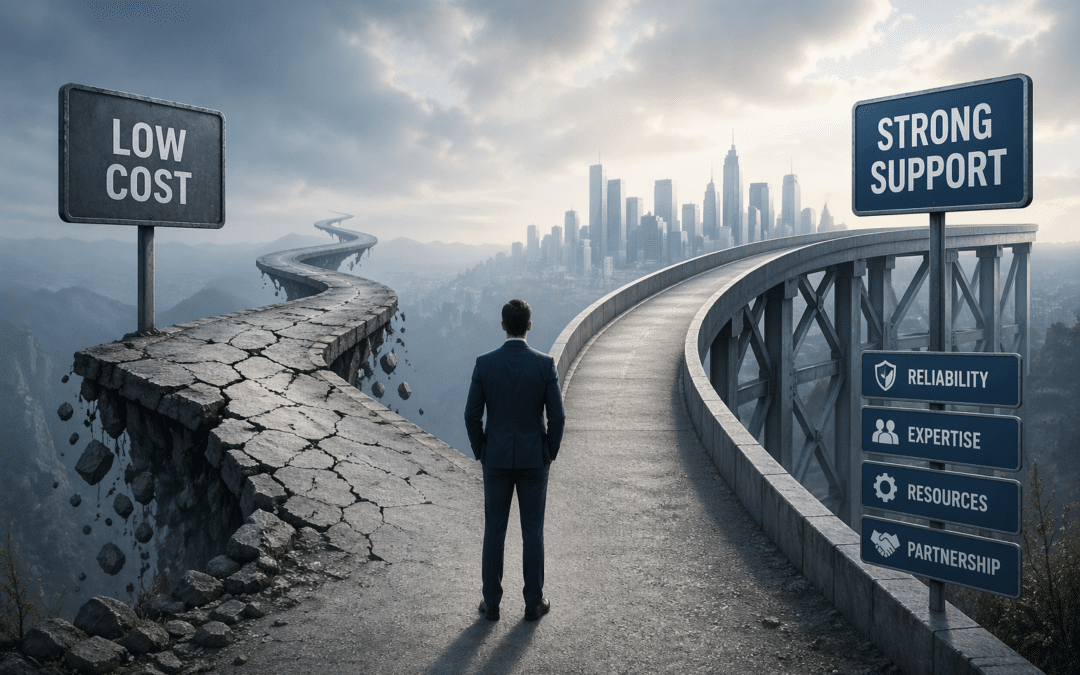 Why Price Isn’t the Deciding Factor: The Value of a Strong Support Structure